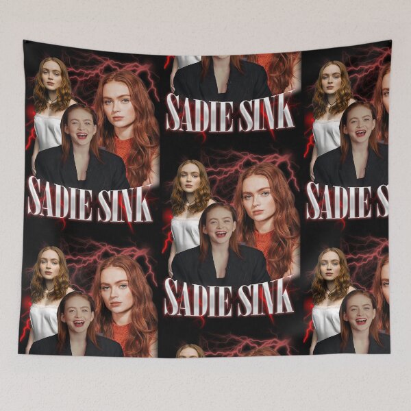 Item preview, Sadie Sink Retro Vintage Shirt designed and sold by 2000sbabyangel.