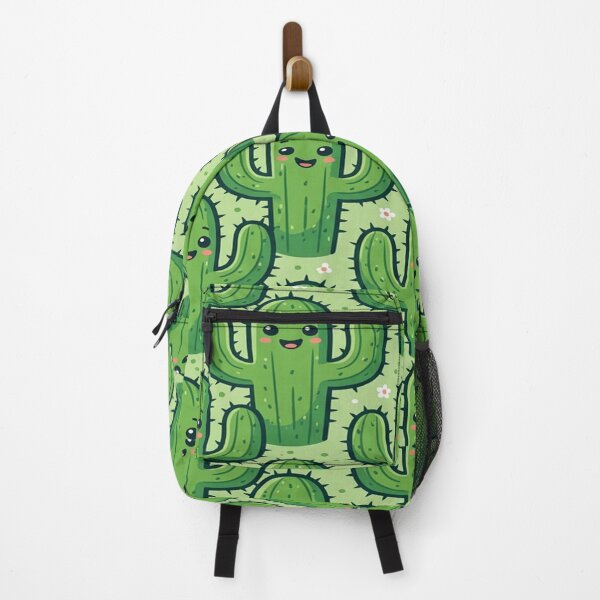 Item preview, Interlocking cartoon cactus with faces pattern designed and sold by Solomon-Ent-144.