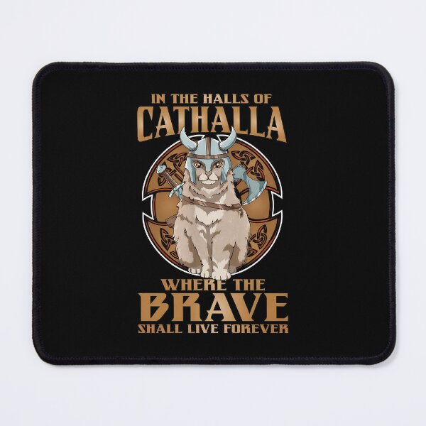 Item preview, Cathalla Viking Cat Axe Helmet Funny Pet Warrior designed and sold by laflera.