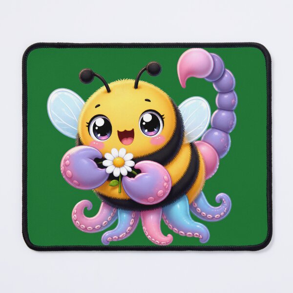 Item preview, Cute Bee Octopus Hybrid - Funny Kawaii Bug designed and sold by Mementoo.