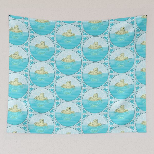 Item preview, Turtle First Swim designed and sold by artmuvz.
