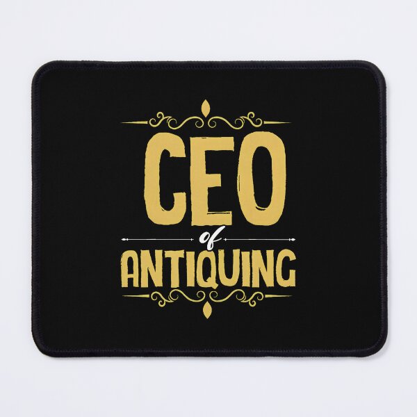 Item preview, CEO of Antiquing Gold Vintage Style Gift designed and sold by laflera.