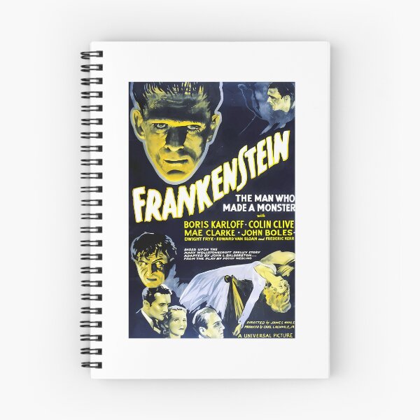 Item preview, Frankenstein 1931 Vintage Horror Movie Poster Boris Karloff designed and sold by RakeshPatelArt.