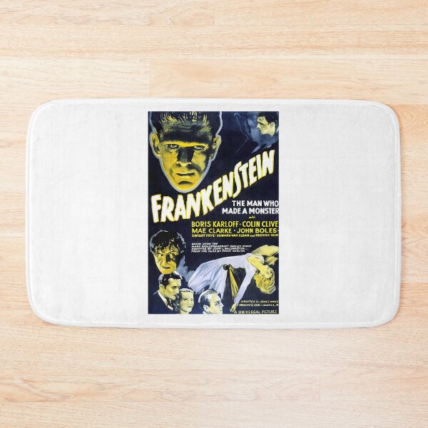 Item preview, Frankenstein 1931 Vintage Horror Movie Poster Boris Karloff designed and sold by RakeshPatelArt.