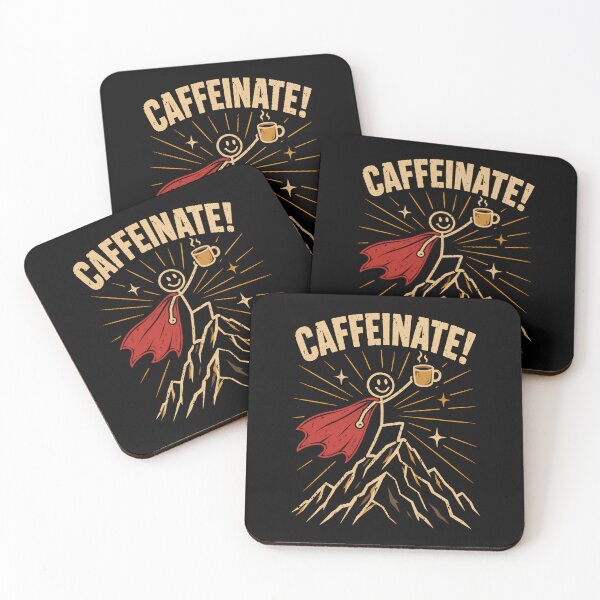 Item preview, CAFFEINATE! designed and sold by bobcatmarty.