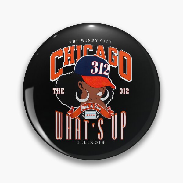 Item preview, Chicago What's Up Afro Woman 312 Wind City designed and sold by laflera.