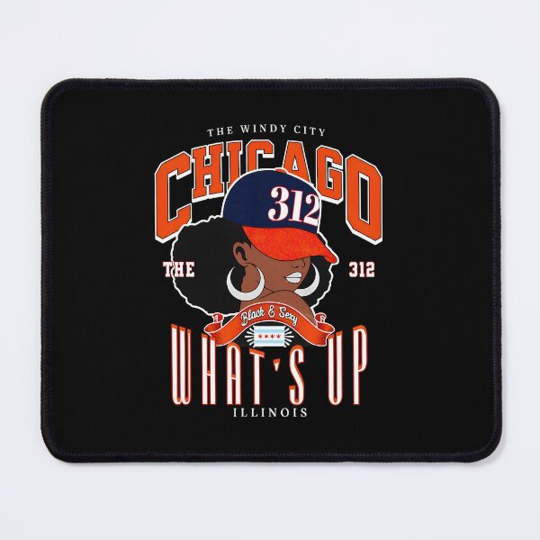 Item preview, Chicago What's Up Afro Woman 312 Wind City designed and sold by laflera.