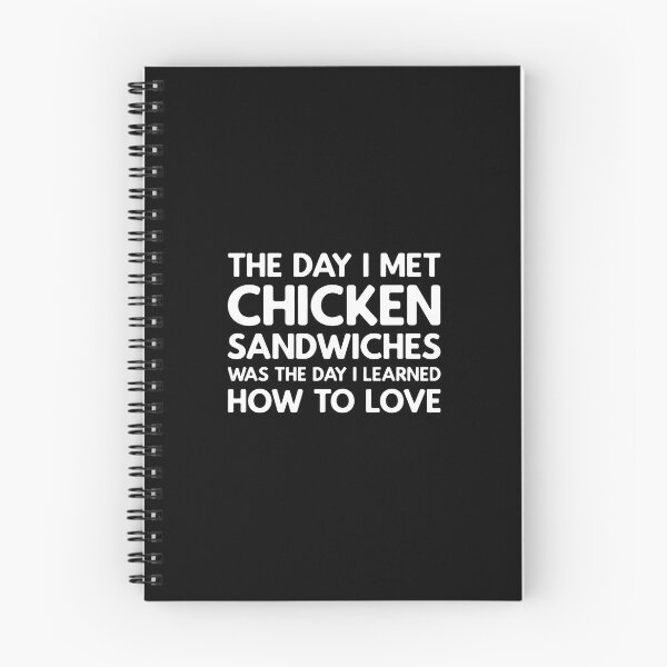Item preview, Chicken Sandwich Love Saying Foodie Humor designed and sold by laflera.