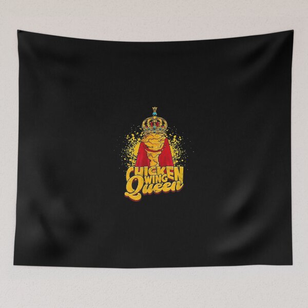 Item preview, Chicken Wing Queen Crown Regal Foodie Apparel designed and sold by laflera.