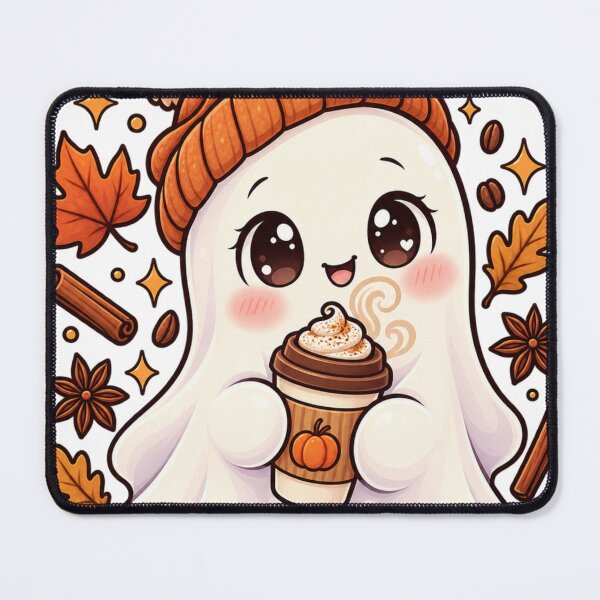 Item preview, Pumpkin Spice Ghost Shirt, Cute PSL Ghost T-Shirt, Fall Ghost Graphic Tee, Autumn Coffee Lover Shirt, Cozy Halloween Fall Gift designed and sold by cozydrops.