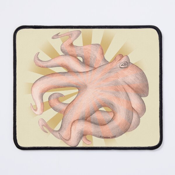 Item preview, Sepia Rays Octopus designed and sold by artmuvz.