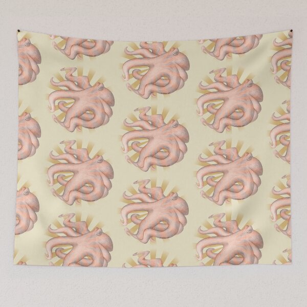 Item preview, Sepia Rays Octopus designed and sold by artmuvz.