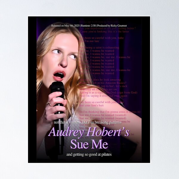 Item preview, Audrey Hobert Sue Me designed and sold by SherriSykes.