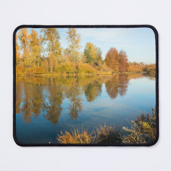 Item preview, Autumn Reflection on Tranquil Pond designed and sold by jklune.
