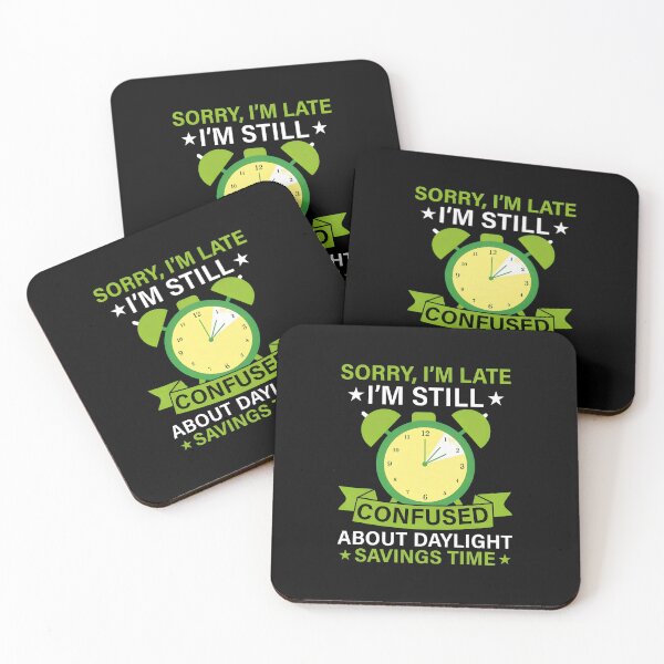 Item preview, Confused About Daylight Savings Time Alarm Clock Humor designed and sold by laflera.