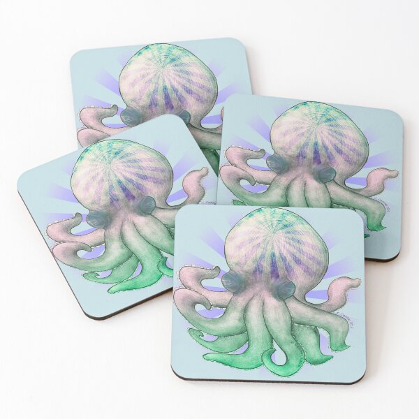 Item preview, Rainbow Octopus designed and sold by artmuvz.