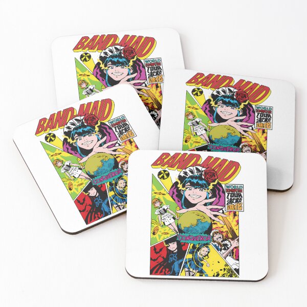 Item preview, Band-Maid World Domination Conqueror Japanese Rock Band designed and sold by RakeshPatelArt.