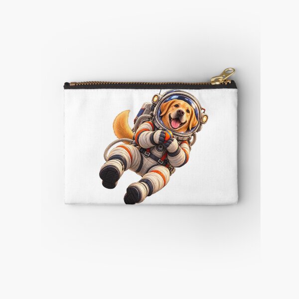 Item preview, Labrador Astronaut with Favorite Ball – Vintage Space Dog designed and sold by builtforyou.