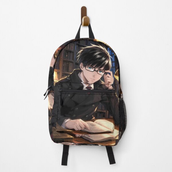 Item preview, Yukio Okumura Blue Exorcist Midnight Library Study designed and sold by SolenneAzur.