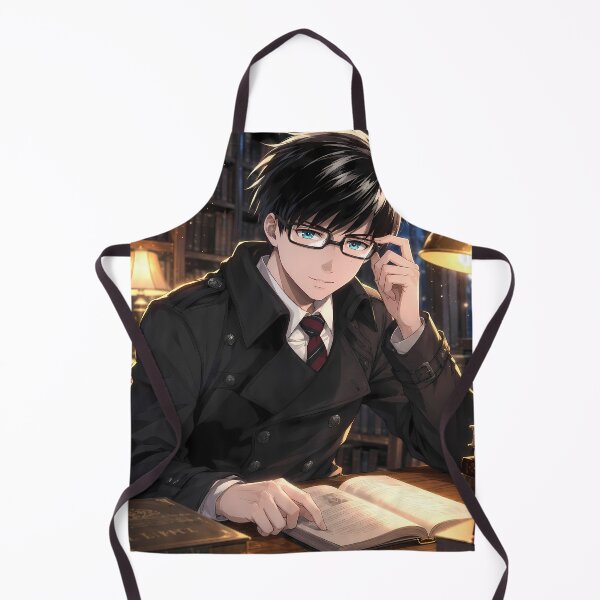 Item preview, Yukio Okumura Blue Exorcist Midnight Library Study designed and sold by SolenneAzur.