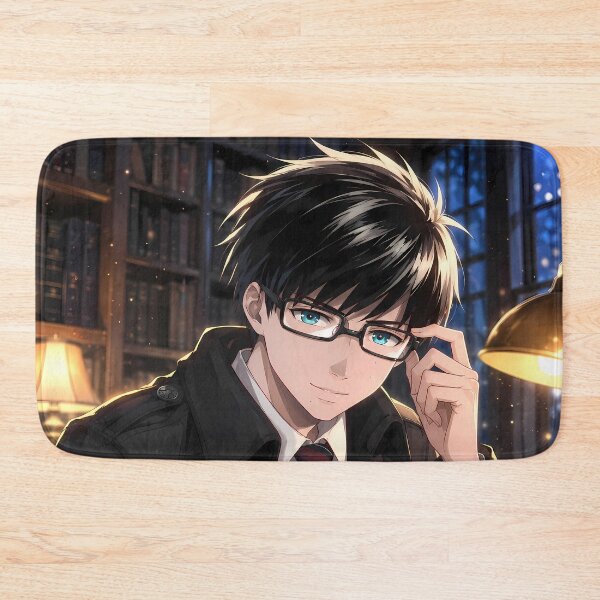 Item preview, Yukio Okumura Blue Exorcist Midnight Library Study designed and sold by SolenneAzur.
