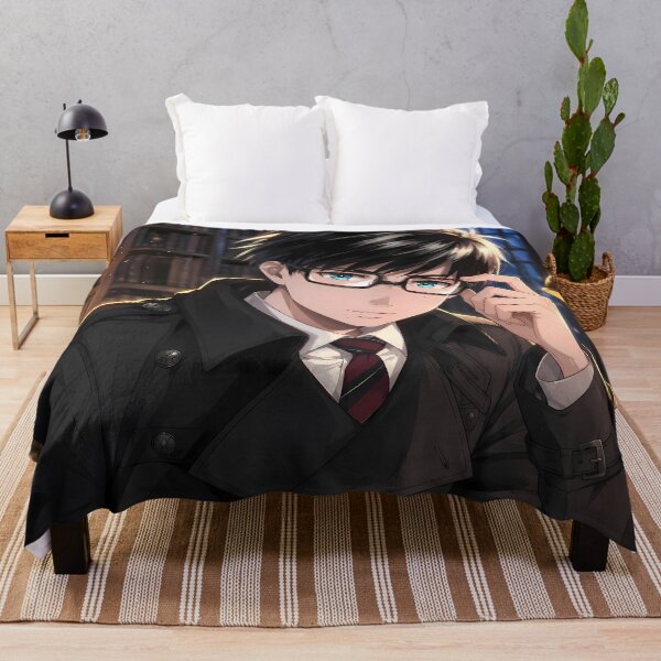 Item preview, Yukio Okumura Blue Exorcist Midnight Library Study designed and sold by SolenneAzur.