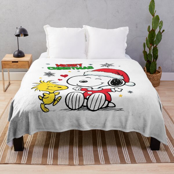Item preview, Festive snoopy and woodstock Holiday Greeting  designed and sold by cesrahotdemo.
