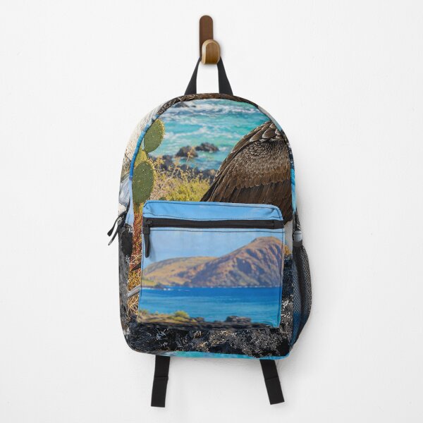 Item preview, Blue-Footed Booby on a Volcanic Coast designed and sold by Pixel Junkies Studio.