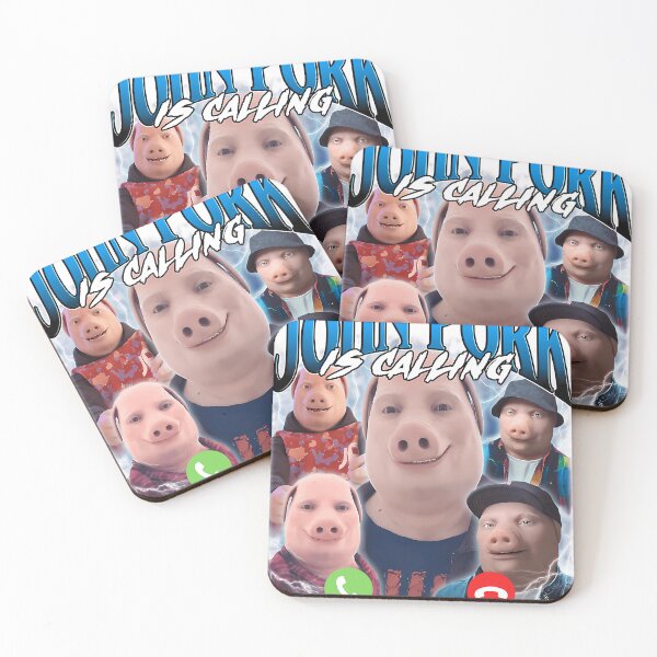 Item preview, John Pork Is Calling  designed and sold by nawedaskiav.