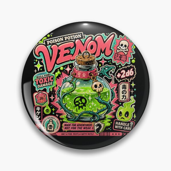 Item preview, Poison Potion Venom designed and sold by deadunlike.