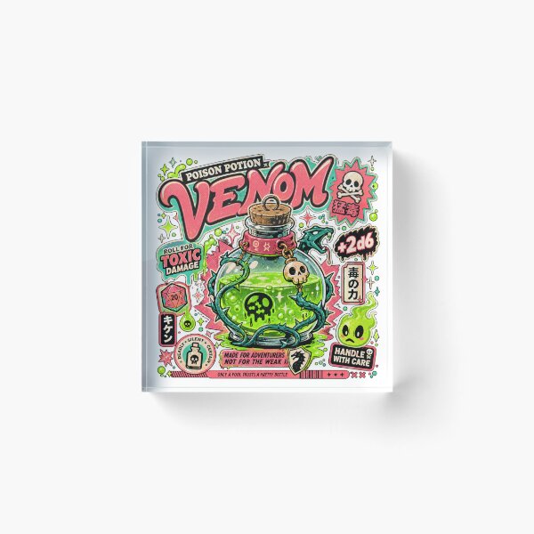 Item preview, Poison Potion Venom designed and sold by deadunlike.