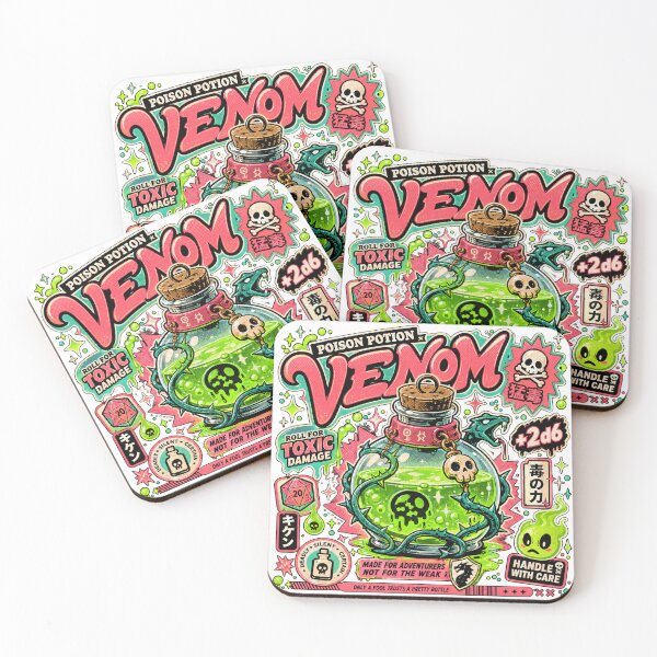 Item preview, Poison Potion Venom designed and sold by deadunlike.