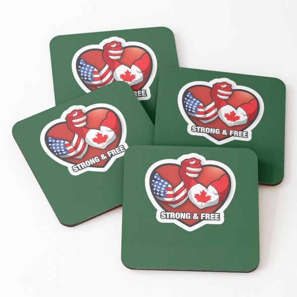 Item preview, Canada And Usa Strong And Free 500 designed and sold by MCCreative22.