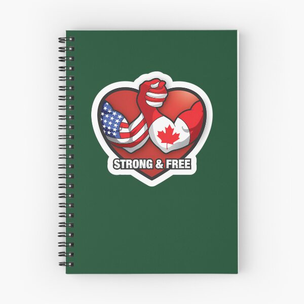Item preview, Canada And Usa Strong And Free 500 designed and sold by MCCreative22.