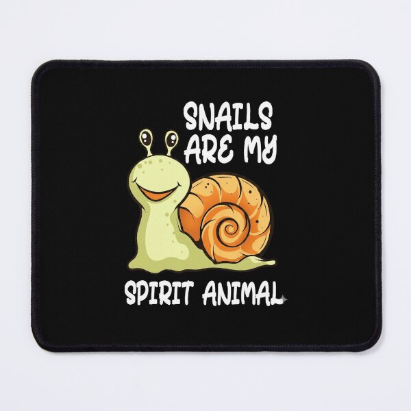 Item preview, Snails Are My Spirit Animal Funny Cute Snail Lover Design designed and sold by MiALopezArt.