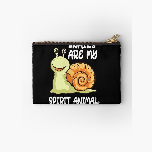 Item preview, Snails Are My Spirit Animal Funny Cute Snail Lover Design designed and sold by MiALopezArt.