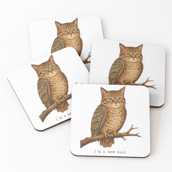 Item preview, I'm a new soul Meow Owl designed and sold by bobcatmarty.