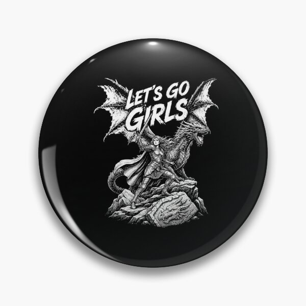Item preview, Lets Go Girls Dragon Rider Fantasy Warrior Design designed and sold by Ostericaimusa.