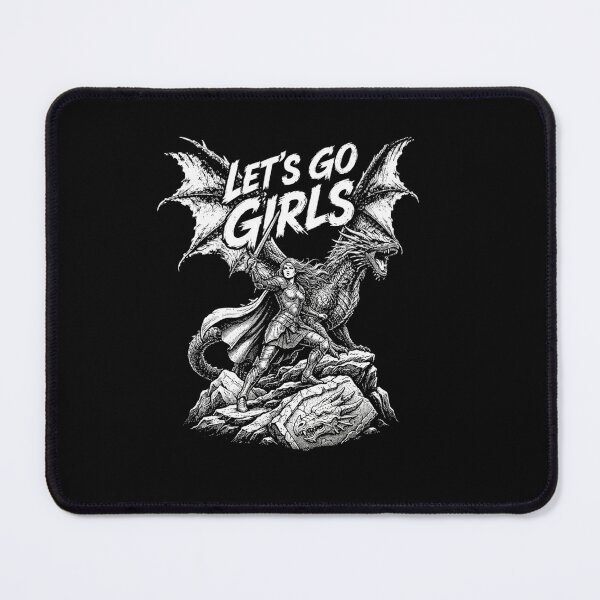 Item preview, Lets Go Girls Dragon Rider Fantasy Warrior Design designed and sold by Ostericaimusa.