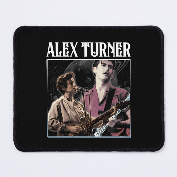 Item preview, Alex Turner Arctic Monkeys Frontman Vintage Retro Indie Rock designed and sold by RakeshPatelArt.