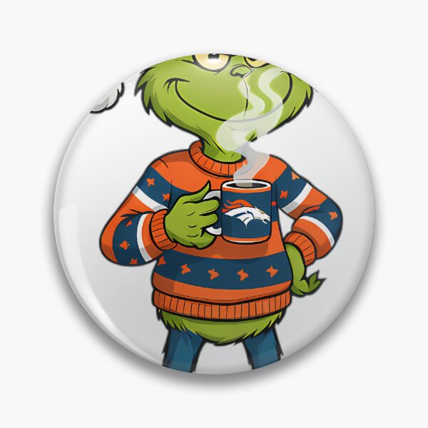 Item preview, Grinch Christmas Football Denvers designed and sold by nawedaskiav.