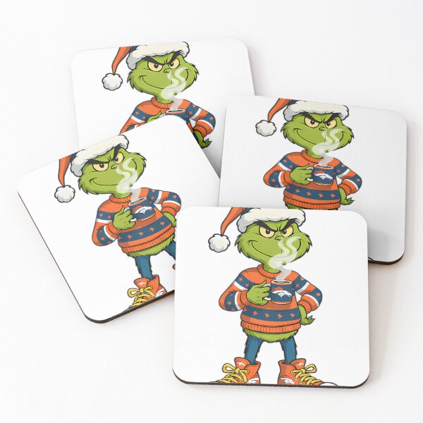 Item preview, Grinch Christmas Football Denvers designed and sold by nawedaskiav.
