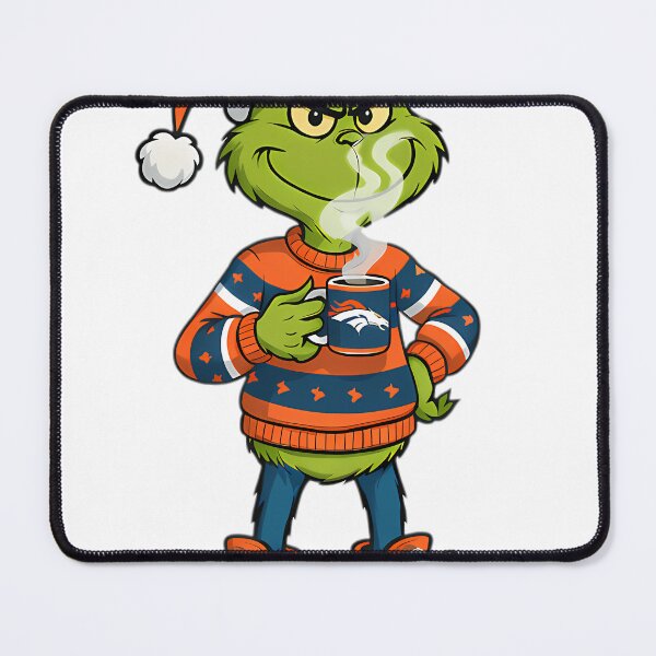 Item preview, Grinch Christmas Football Denvers designed and sold by nawedaskiav.