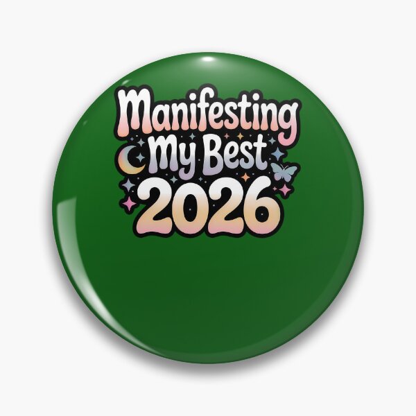 Item preview, Manifesting My Best 2026 - Positive Affirmation For New Year 2026 761 designed and sold by WILLArtCrafts.