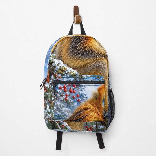 Item preview, Golden Snub-Nosed Monkey in Winter designed and sold by Pixel Junkies Studio.