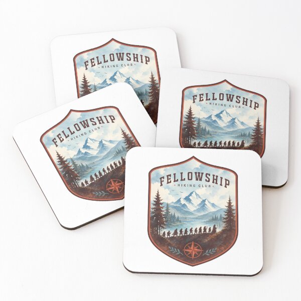 Item preview, Fellowship Hiking Club - LOTR The Fellowship Funny Journey  designed and sold by FrontierCosmic.