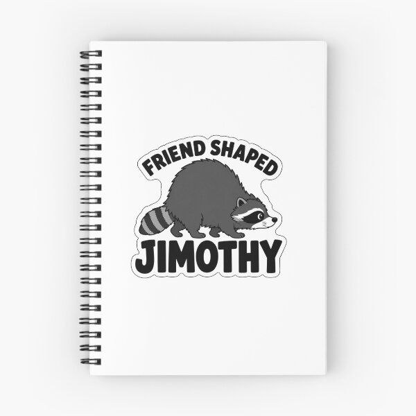 Item preview, Believe in Jimothy Raccoon Sticker designed and sold by RedRubyBubble.