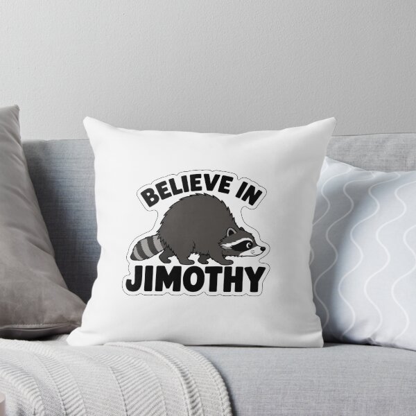Item preview, Never Change Jimothy Raccoon Sticker designed and sold by RedRubyBubble.
