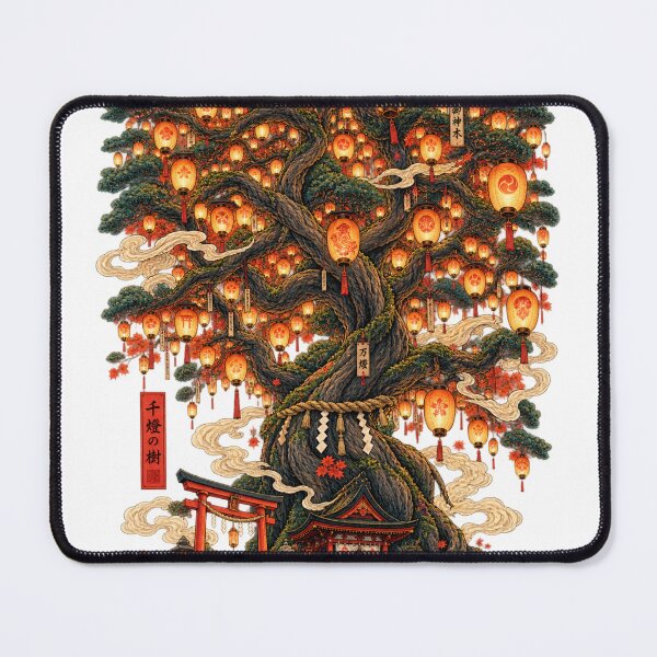 Item preview, The Lantern Tree | Japanese Ukiyo-e Art designed and sold by Substance_life.