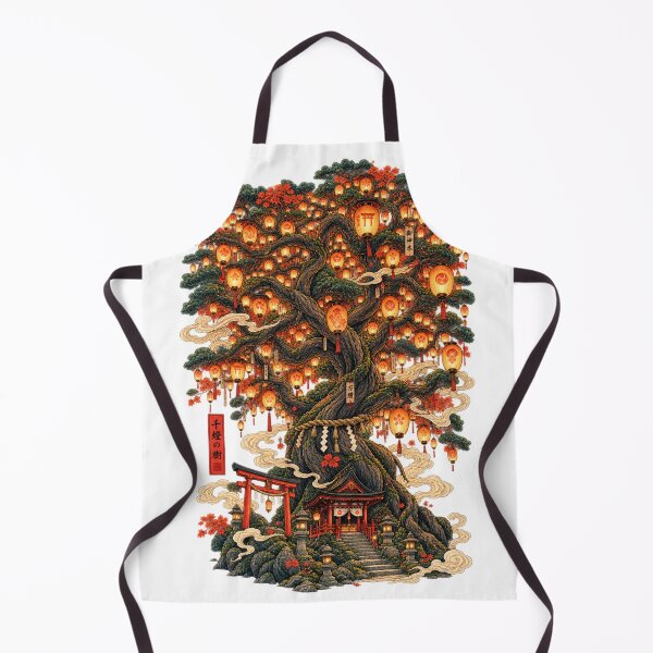 Item preview, The Lantern Tree | Japanese Ukiyo-e Art designed and sold by Substance_life.